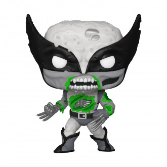 Funko Pop! Marvel: Zombies - Wolverine (B&W) (Glows in The Dark) (Special Edition) #662 Vinyl Figure