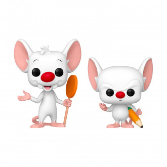 Funko Pop! 2-Pack Animation: Pinky & The Brain Vinyl Figures