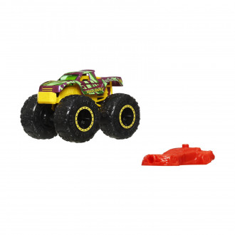 Mattel Hot Wheels: Monster Trucks Freestyle Wreckers - Podium Crasher Die-Cast Vehicle (JCF01)