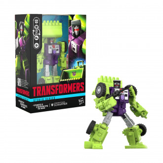 Hasbro Fans Transformers The Movie Studio Series: Voyager Class - Constructicon Scrapper Action Figure (17cm) (G0562)