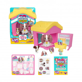 Giochi Preziosi Little Live Pets: Mama Surprise Families Σπιτάκι Με Σκυλάκια (LP306000)