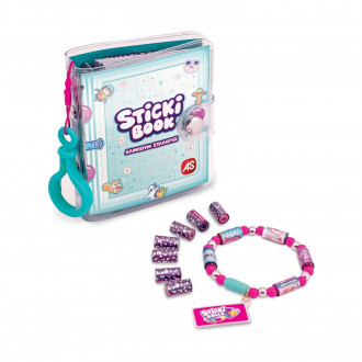 AS Sticki Rolls - Βραχιολάκι με Αυτοκόλλητα Stickers & Άλμπουμ Συλλογής (1863-20000)