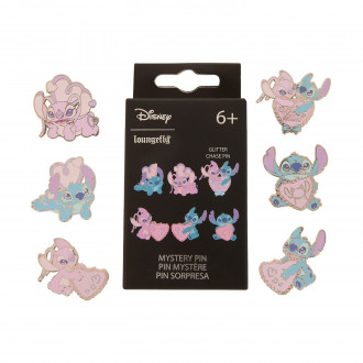 Loungefly Disney: Lilo & Stitch - Angel Hearts Mystery Box Pins - Eaches (WDPN4024-EA)