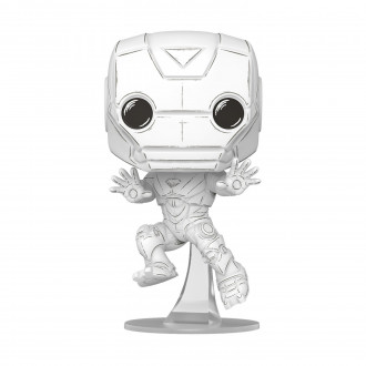 Funko Pop! Marvel: Iron Man - Iron Man (Sketched) #1572 Bobble-Head Vinyl Figure