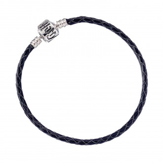 Carat Shop Harry Potter - Leather Charm Bracelet 20cm Black (HP0029-20)