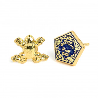 Carat Shop Harry Potter - Chocolate Frog & Box Stud Earrings (WES0157)