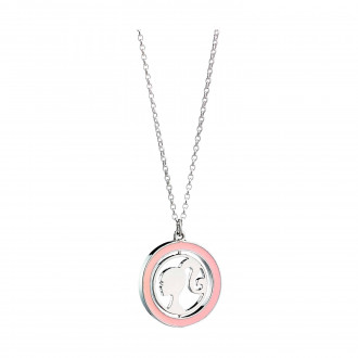 Carat Shop Barbie - Spinning Silhouette Necklace (BMN00001)