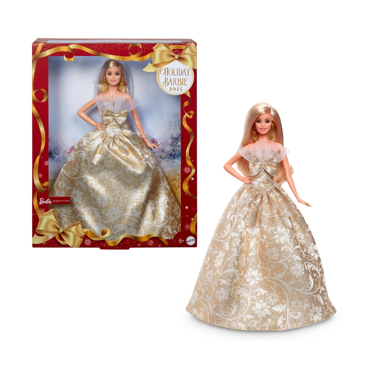 Mattel Barbie Signature: Holiday 2025 - Blonde Doll (JBH95) Mattel Barbie Signature: Holiday 2025 - Blonde Doll (JBH95)