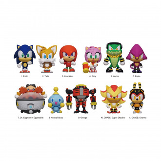 Monogram: Sonic (Series3) (Blind Bag/Random) 3D Foam Bag Clips Figures (36025)