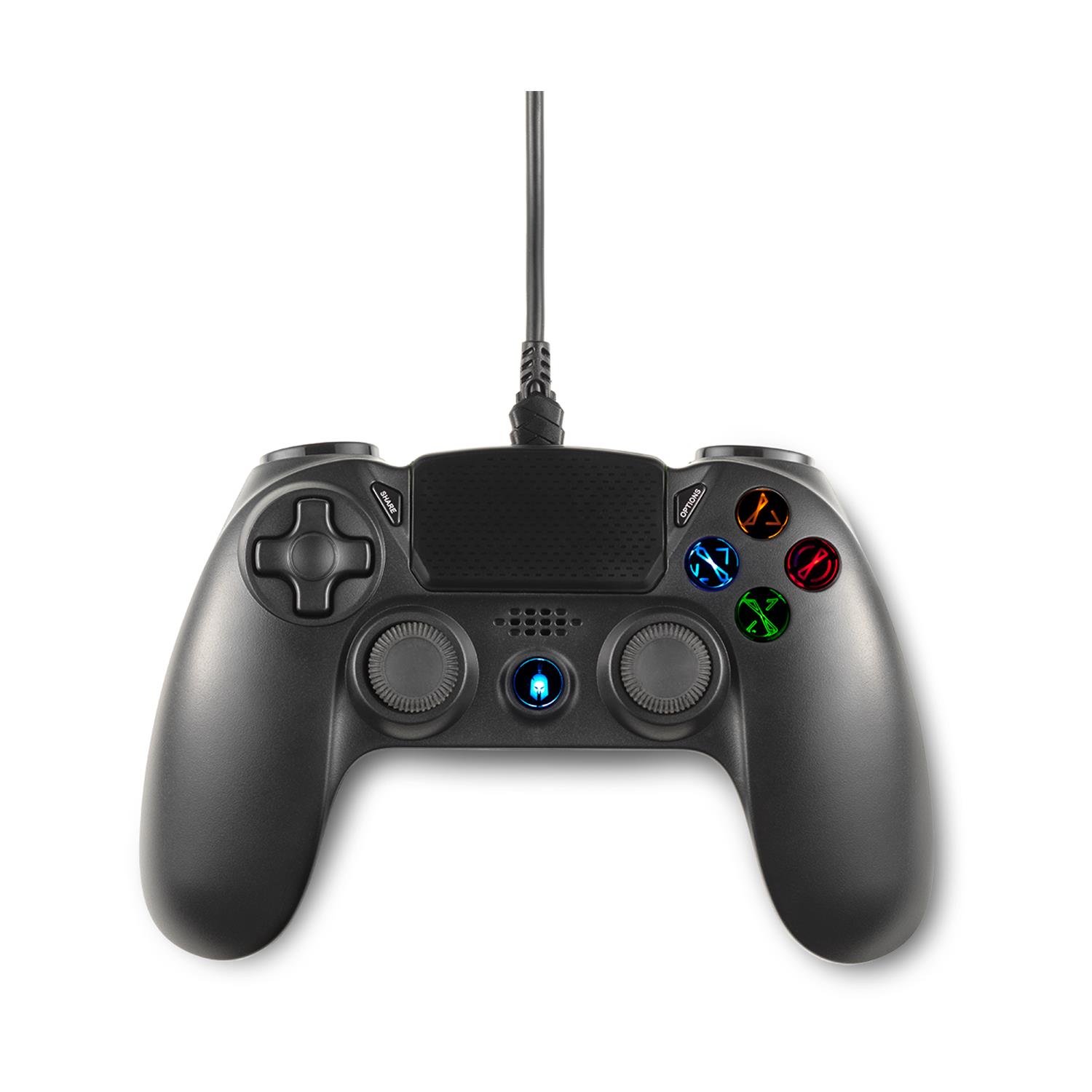 Spartan Gear - Hoplite 2 Wired Controller (compatible with PC and playstation 4) (colour: Black) Spartan Gear - Hoplite 2 Wired Controller (compatible with PC and playstation 4) (colour: Black)
