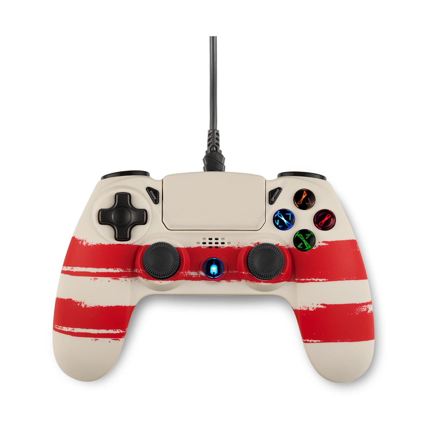 Spartan Gear - Hoplite 2 Wired Controller (compatible with PC and playstation 4) (colour: Redline) Spartan Gear - Hoplite 2 Wired Controller (compatible with PC and playstation 4) (colour: Redline)