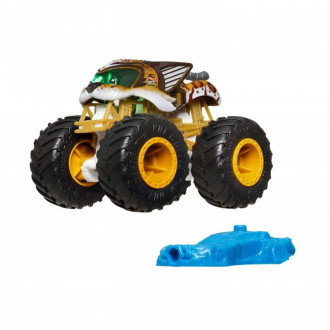 Mattel Hot Wheels Monster Trucks: Beast Bashers - Scratch Attack Die-Cast Vehicle (JDP68)