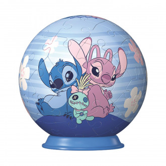 Ravensburger 3D Puzzle: Disney - Stitch & Angel (54pcs) (7402311599)
