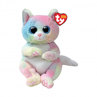 AS TY Beanie Bellies: Jenni the Rainbow Cat - Plush 15cm (1607-41291)