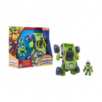 Hasbro Marvel: Iron Man And His Awesome Friends - Iron Hulk - 2 in 1 Mech Suit Figure & Vehicle (G1475)