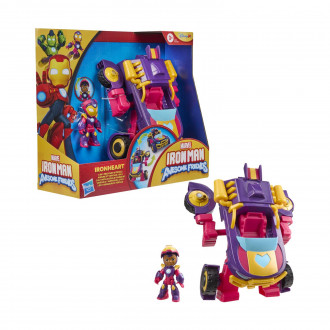 Hasbro Disney Jr. Marvel: Iron Man And His Awesome Friends - Ironheart 2 in1 Mech Suit & Vehicle (G1476)