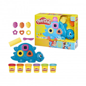Hasbro Play-Doh Starters: Doh & More - Shapes And Colors Dino (G0491)