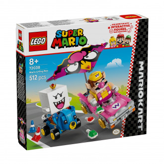 LEGO® Super Mario™: Mario Kart™ – Wario & King Boo (72038)