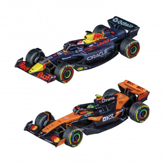 Carrera Pull Speed: Red Bull Racing RB21 Verstappen McLaren Formular Norris (15813037)