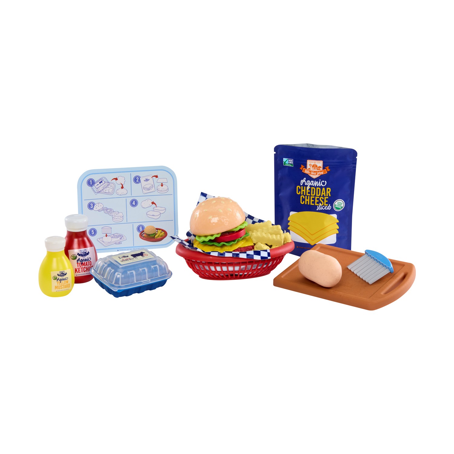 Little Tikes Creative Chef - Cheeseburger & Fries Kit (643194) Little Tikes Creative Chef - Cheeseburger & Fries Kit (643194)