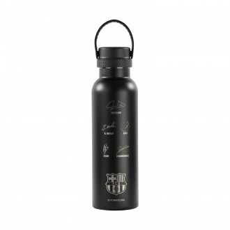 Safta: FC Barcelona - Stainless Steel Thermo Bottle (600ml) Black (971909)