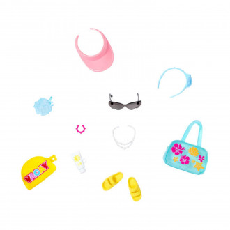 Mattel Barbie: Blue Bag Vacay Accessories (HYV09)