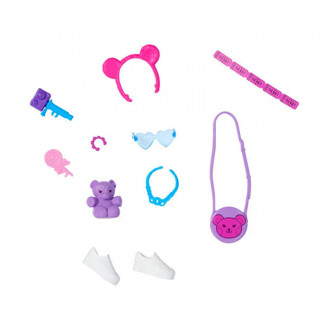 Mattel Barbie: Purple Bag Bear Accessories (HYV08)
