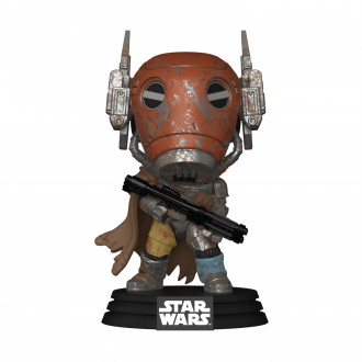Funko Pop!: Star Wars (Mandalorian & Grogu) - Mercenary Guard Droid #821 Bobble-Head Vinyl Figure
