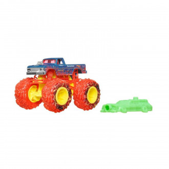 Mattel Hot Wheels Monster Trucks: Shark vs. Dinos - Bigfoot Die-Cast Vehicle (JCD92)