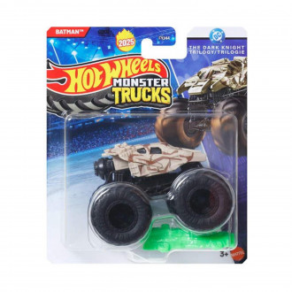 Mattel Hot Wheels Monster Trucks DC: The Dark Night Trilogy - Batman 2025 Die-Cast Vehicle (JCF06)
