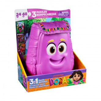 Spin Master Board Games: Dora - 3in1 Puzzle Backpack (6073966)