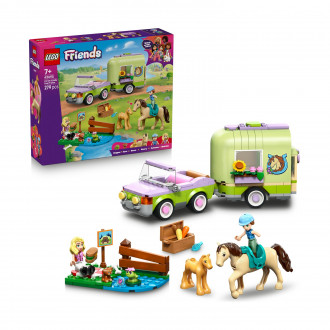 LEGO® Friends: Horse & Baby Foal Trailer (42695)