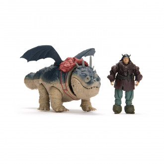 Spin Master How to Train Your Dragon: Dragons & Vikings - Gronckle & Fishlegs Action Figures (20151276)*