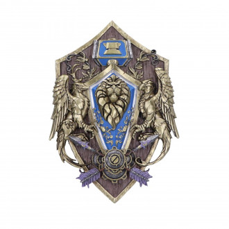 Nemesis Now: World of Warcraft - Alliance Wall Plaque (30cm) (B6625B24)