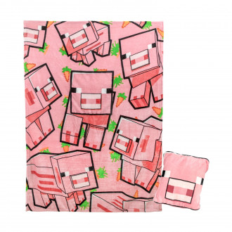 Paladone: Minecraft - Pig Cushion Blanket (PP13661MCF)