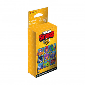 Panini Brawl Stars: Eco Blister (4 Packs of 6 cards, 1 Limited Edition Card)