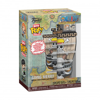 Funko Bitty Pop! Display: One Piece - Going Merry Vinyl Figures