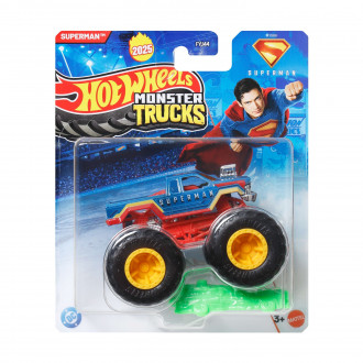 Mattel Hot Wheels Monster Trucks: DC 2025 - Superman Die-Cast Vehicle (JDP67)