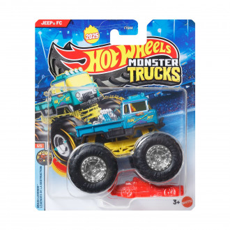 Mattel Hot Wheels Monster Trucks: HWMT Twenty-Five - Jeep FC Die-Cast Vehicle (JCD67)
