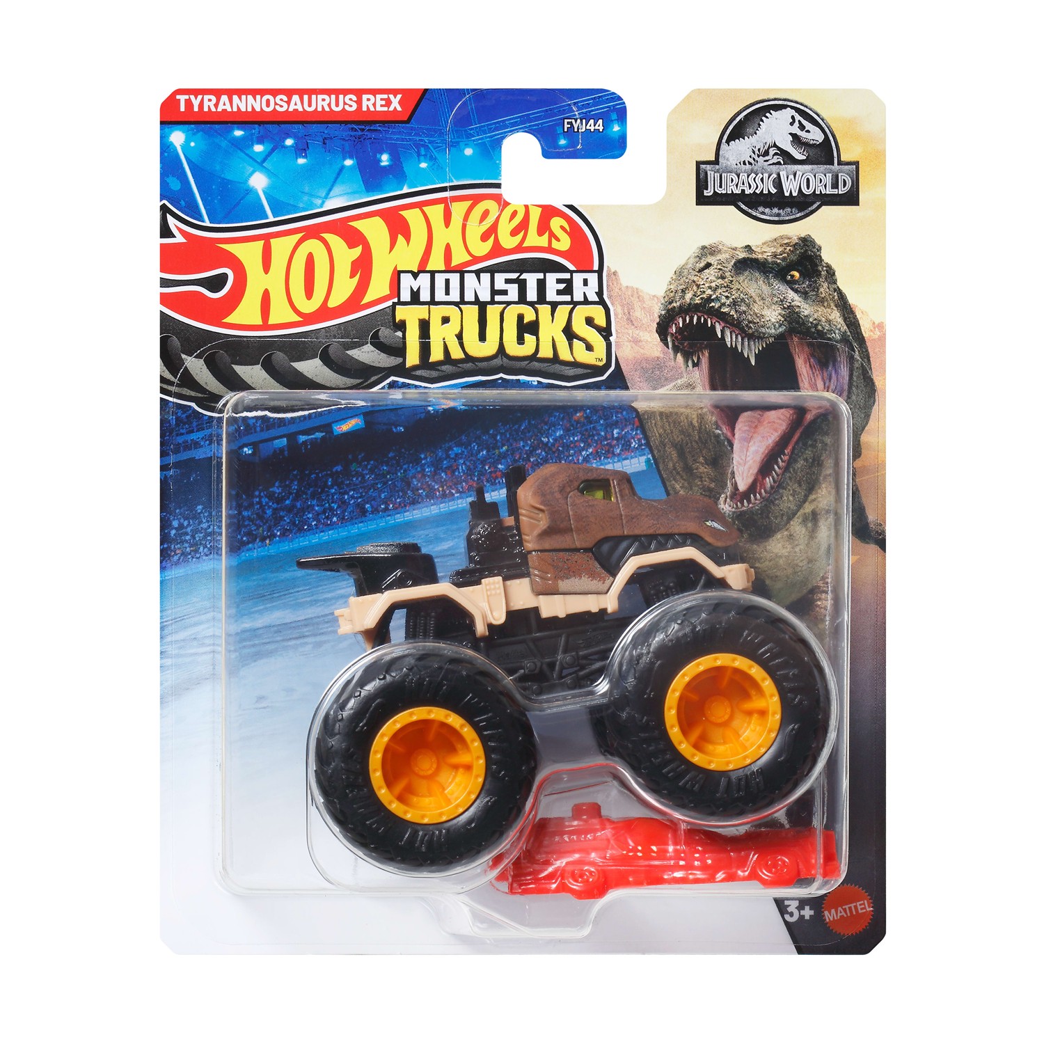 Mattel Hot Wheels: Monster Trucks Jurassic World - Tyrannosaurus Rex Die-Cast Vehicle (JDP82) Mattel Hot Wheels: Monster Trucks Jurassic World - Tyrannosaurus Rex Die-Cast Vehicle (JDP82)