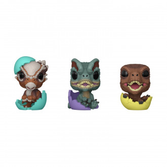 Funko Pocket Pop! 3-Pack: Jurassic World (Spring) - Dinos  Vinyl Figures
