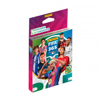 Panini Fifa 365 2026: Blister of 8 Packs (5 Stickers per Pack)