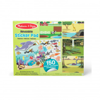 Melissa & Doug Arts and Crafts: Habitats - Reusable Sticker Pads (20155935)
