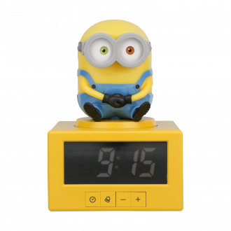 Paladone Icons: Minions - Alarm Clock Night Light (PP13318MN)
