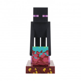 EXG Cable Guy Original: Minecraft - Nethergold Ore Enderman Phone & Controller Holder (CGCRMC500021)
