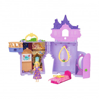 Mattel Disney Princess: Storytime Stackers - Rapunzel Mini Doll Playset (JDP61)