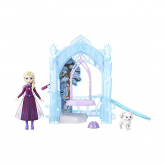 Mattel Disney: Frozen Storytime Stackers - Elsa's Icy Animal Hideaway Playset (JFG29)