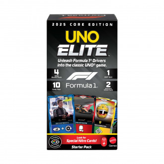 Mattel Uno: Uno Elite Formula 1 - 2025 Core Edition Starter Pack (JLV42)