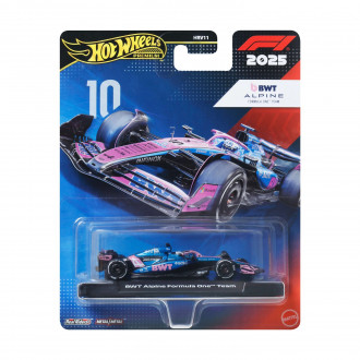 Mattel Hot Wheels Premium: F1 – BWT Alpine Formula One Team Vehicle (JKD82)