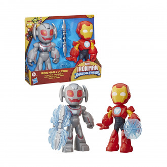 Hasbro Marvel: Iron Man & His Awesome Friends - Iron Man & Ultron Clash Pack (G1995)
